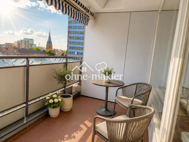 Balkon mit Ausblick