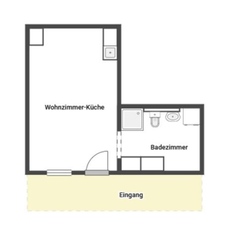 Grundriss Skizze EG links