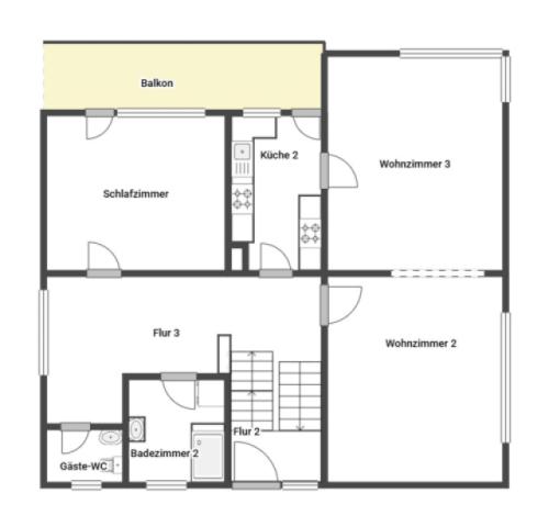 Grundriss Skizze EG