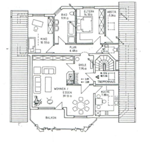 Grundriss Skizze OG