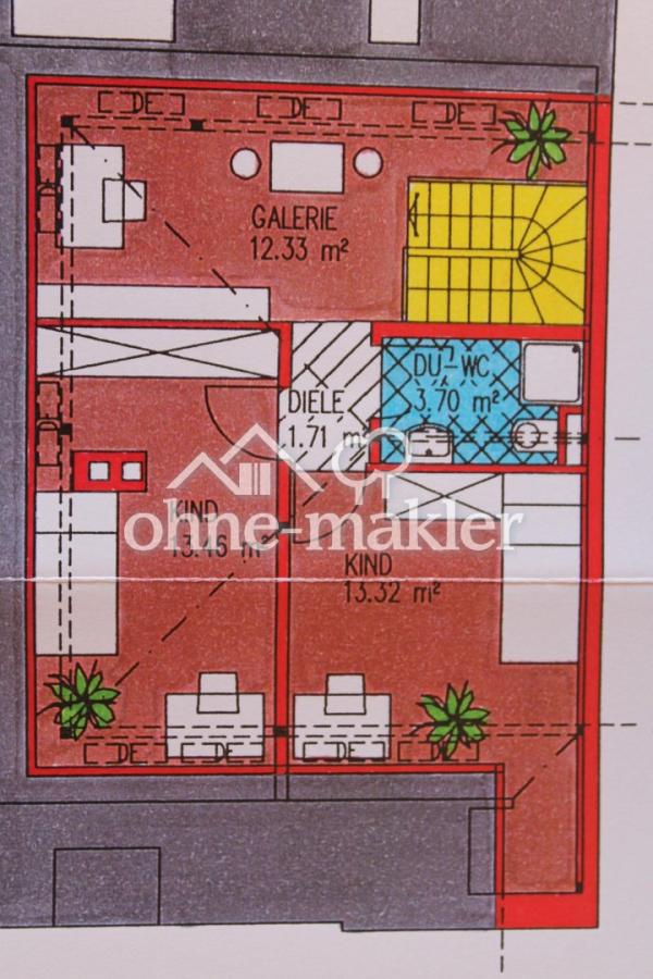 Grundriss unten WE7