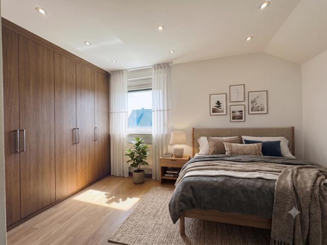 OG Schlafzimmer - KI renoviert