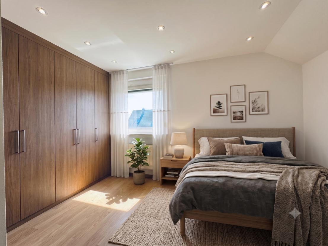 OG Schlafzimmer - KI renoviert