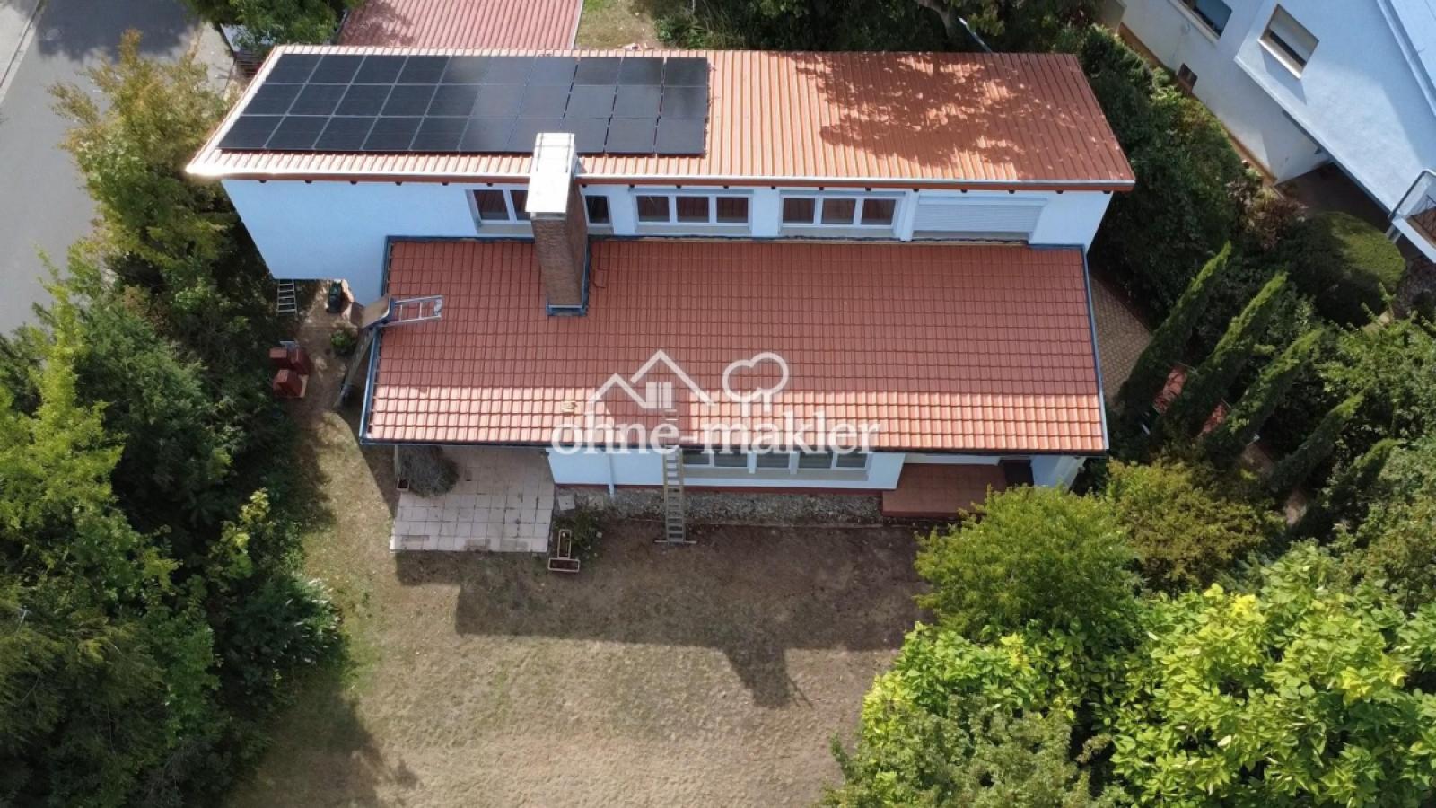 Blick auf das Anwesen