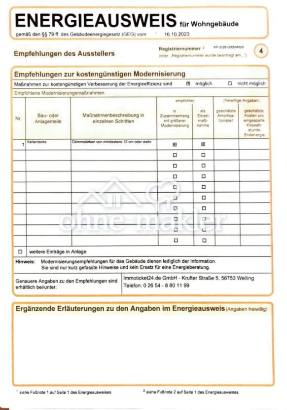 Energieausweis A+