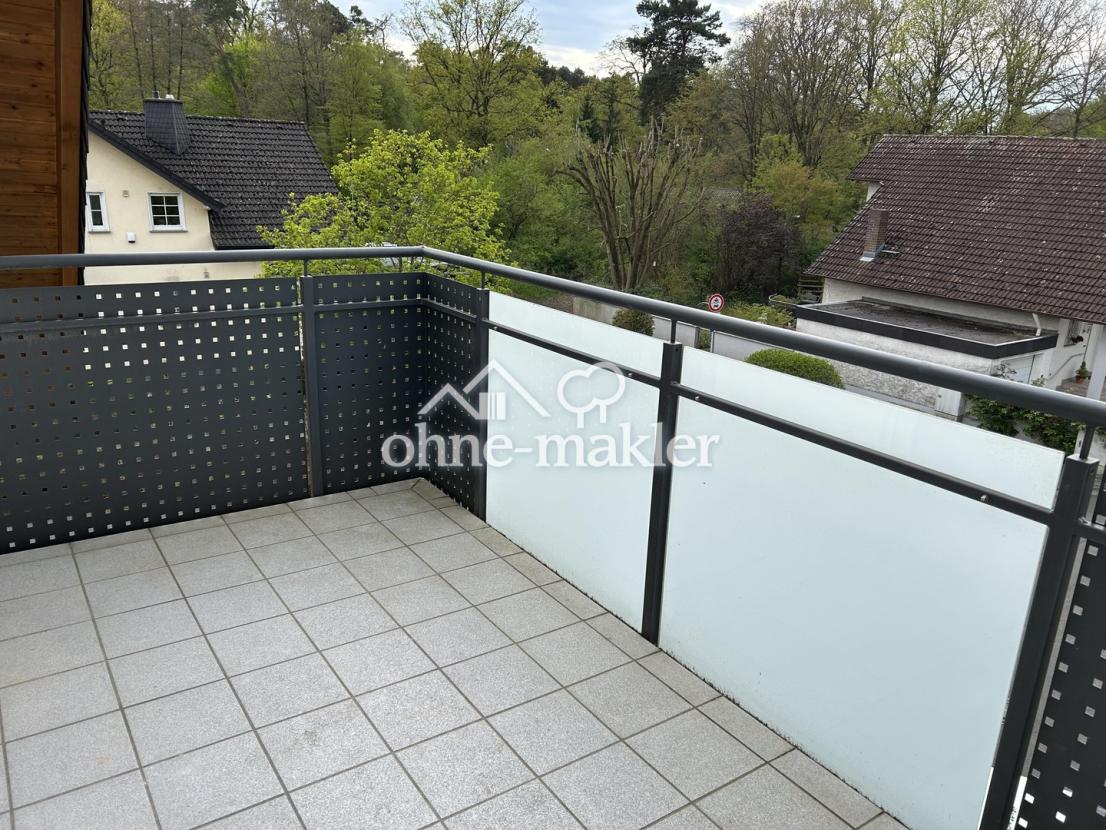 West-Balkon Wohnzimmer