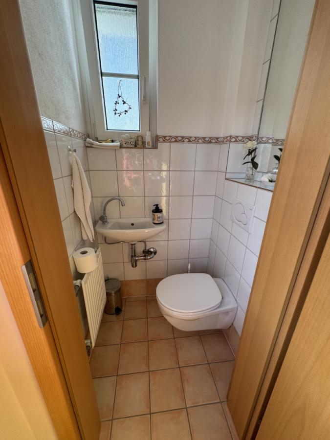 1 von 3 WC's im Treppenhaus