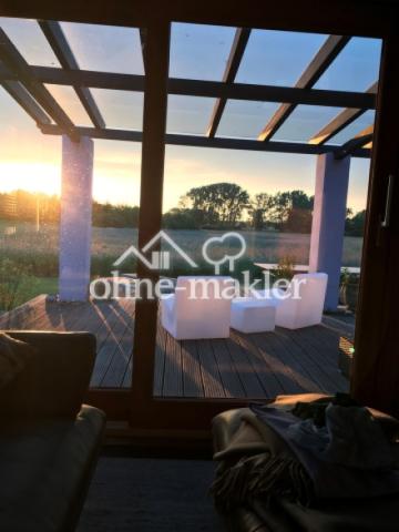 Sonnenuntergang Terrasse