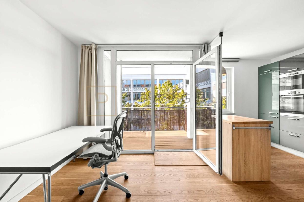 Zugang Balkon