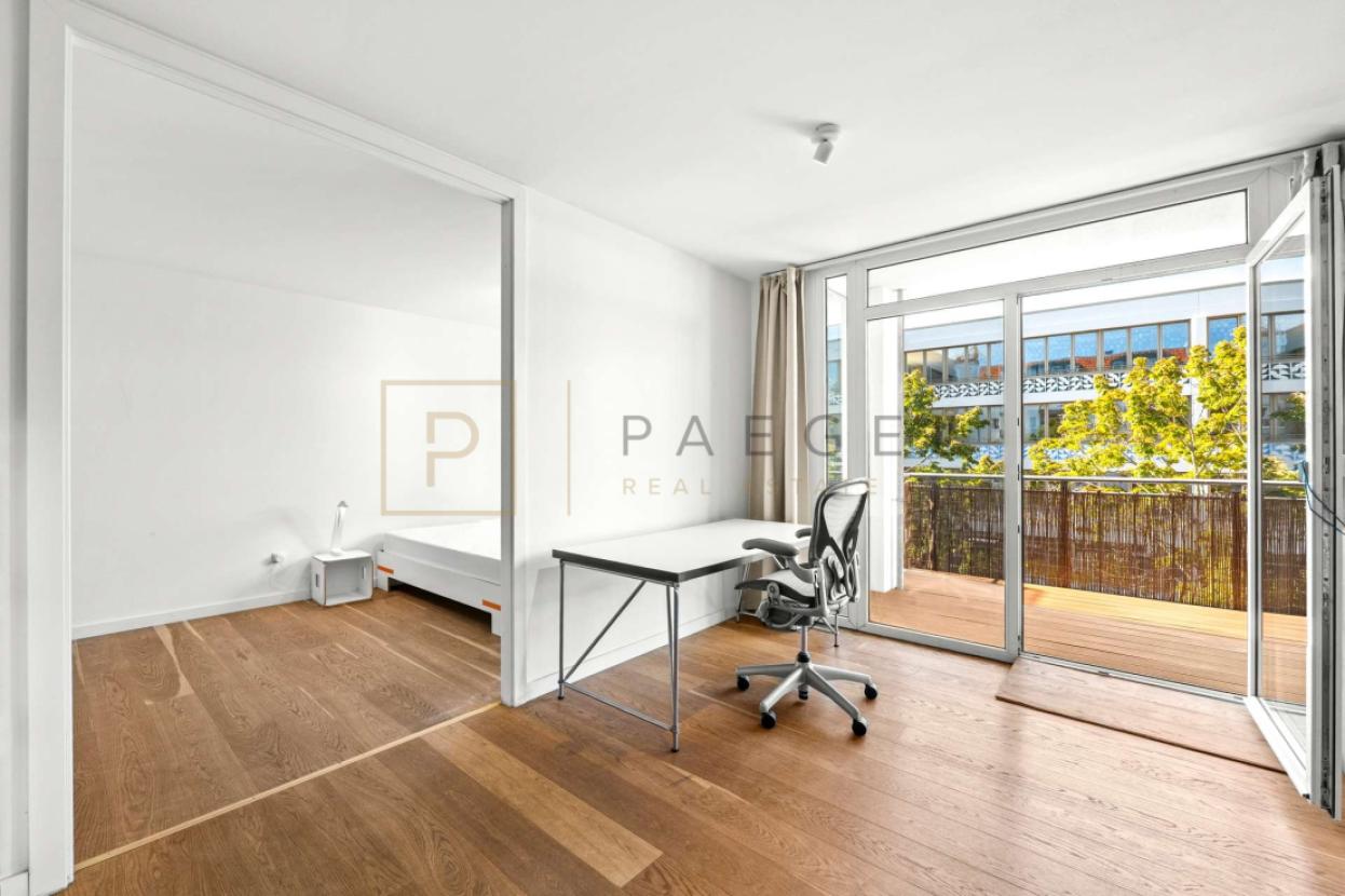 Blick zum Schlafzimmer