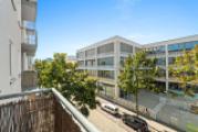 Ausblick Balkon