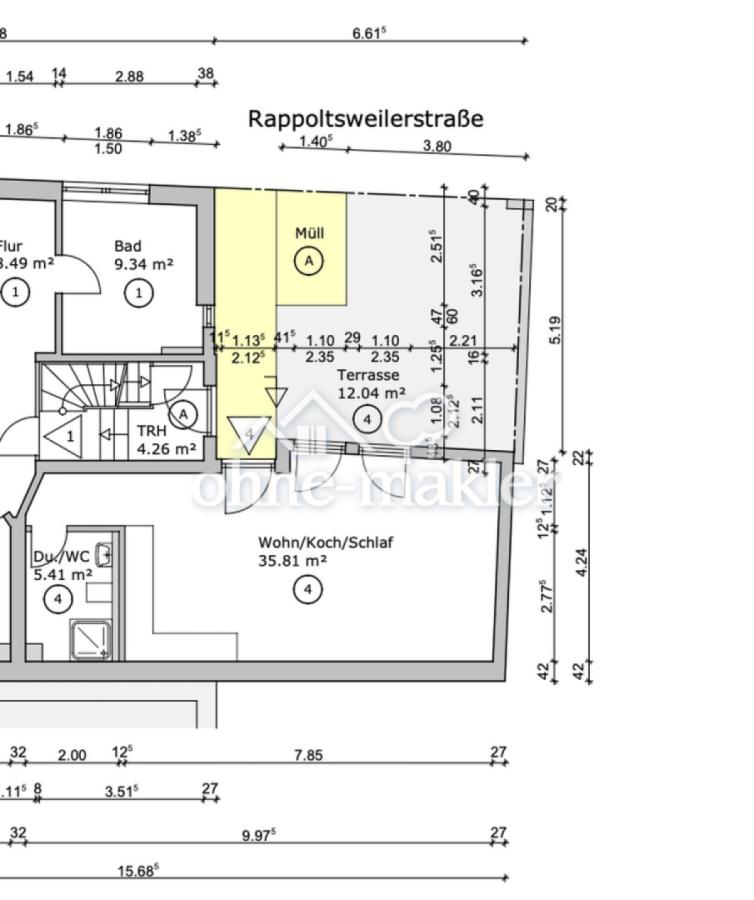 Grundriss WE04
