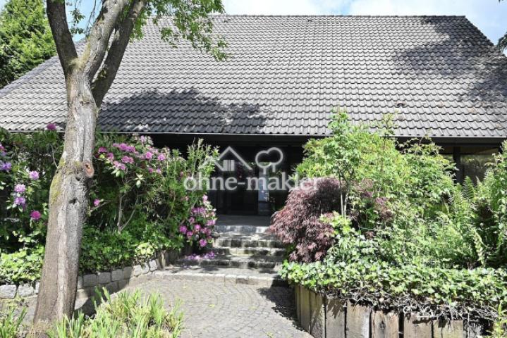 Gartengrundstück Blick zum Hau