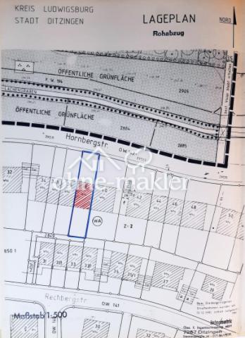 Lageplan Wohnhaus