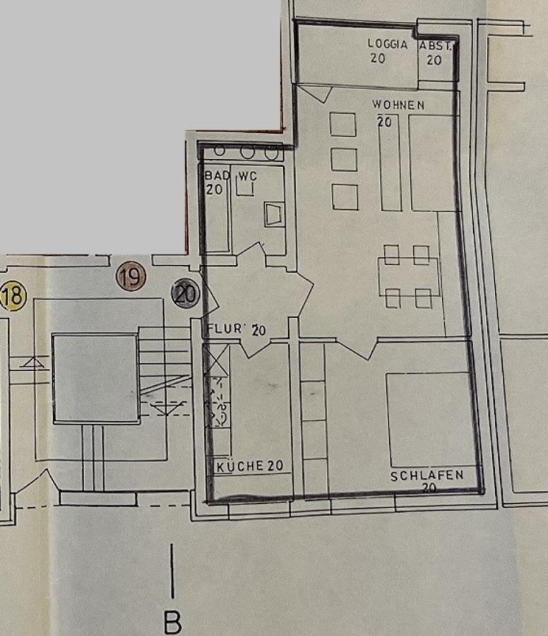 Grundriss Wohnung