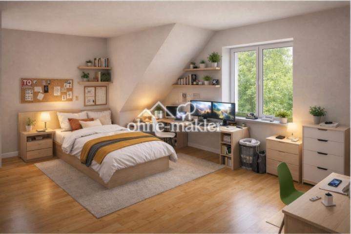 Schlafzimmer 24qm