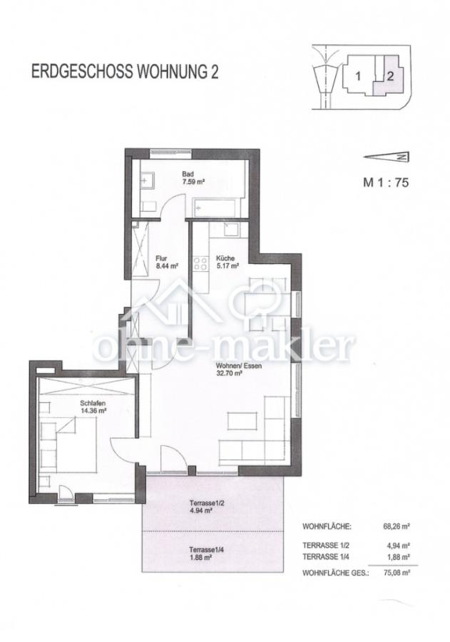 durchdachter Grundriss