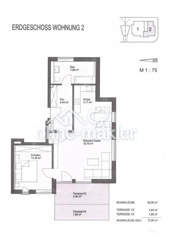 durchdachter Grundriss