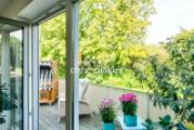Blick auf den Balkon