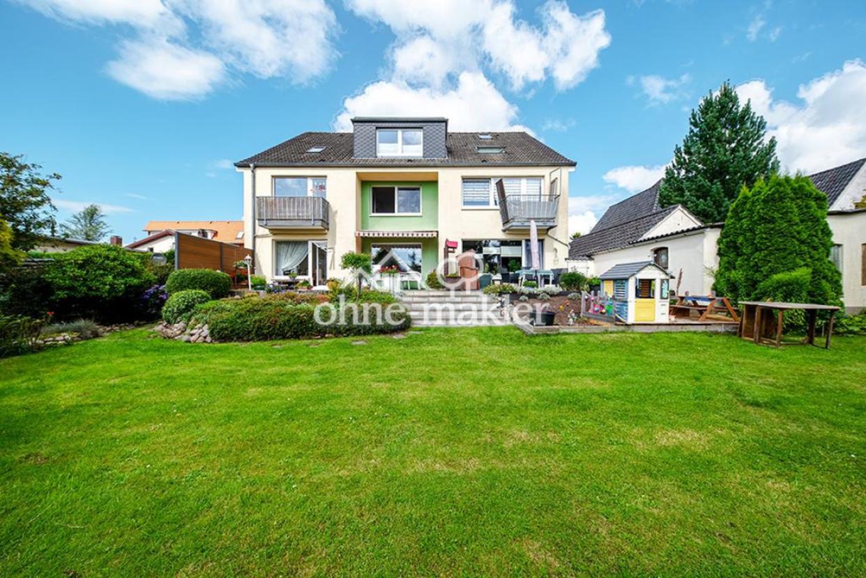 Blick aus dem Garten