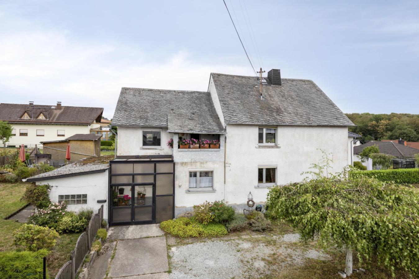 Einfamilienhaus Vorderansicht