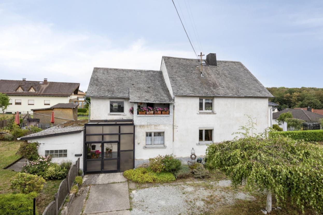 Einfamilienhaus Vorderansicht