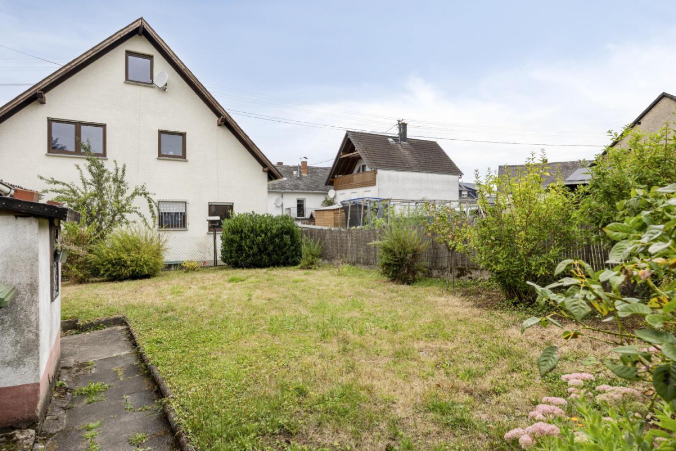Garten rückwärtig