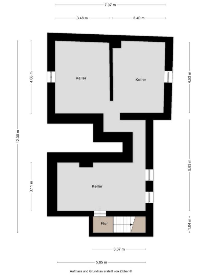 Grundriss Kellergeschoss
