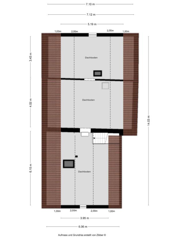 Grundriss Dachgeschoss