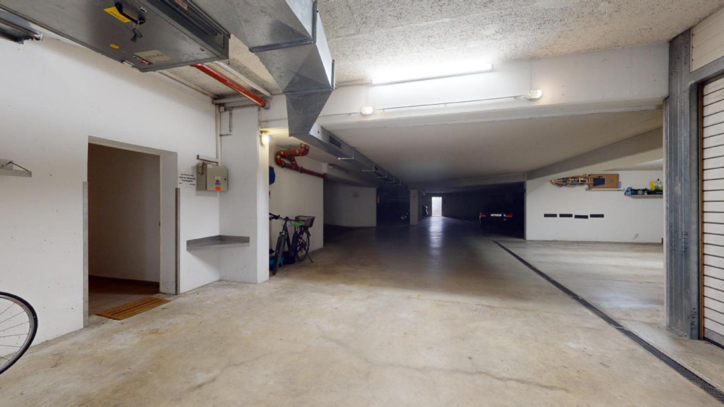 Tiefgarage – Stellplatzbereich
