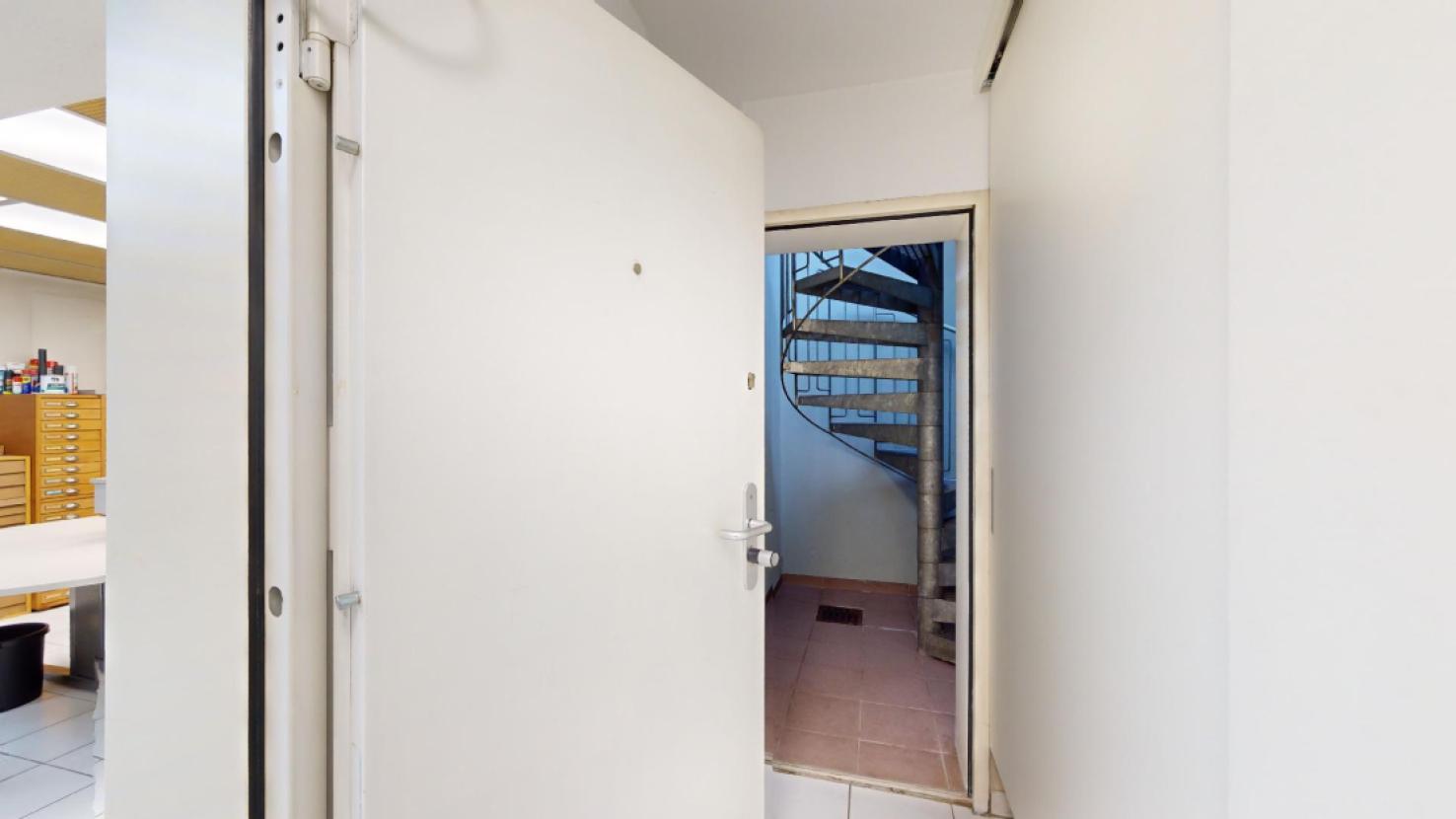 Souterrain – Wendeltreppe zum Garten