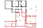 Grundriss Souterrain – eigener Bereich, ca. 125 m² Nutzfläche