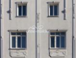 Wärmedämm-Fassade mit Stuck