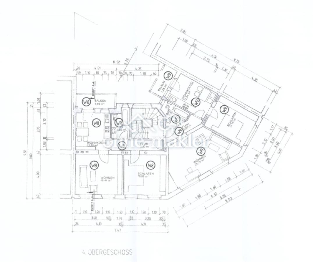 W 8 Grundriss