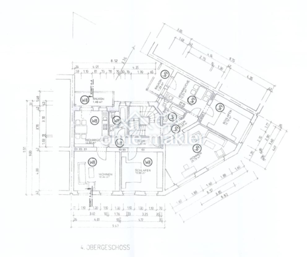 W 8 Grundriss