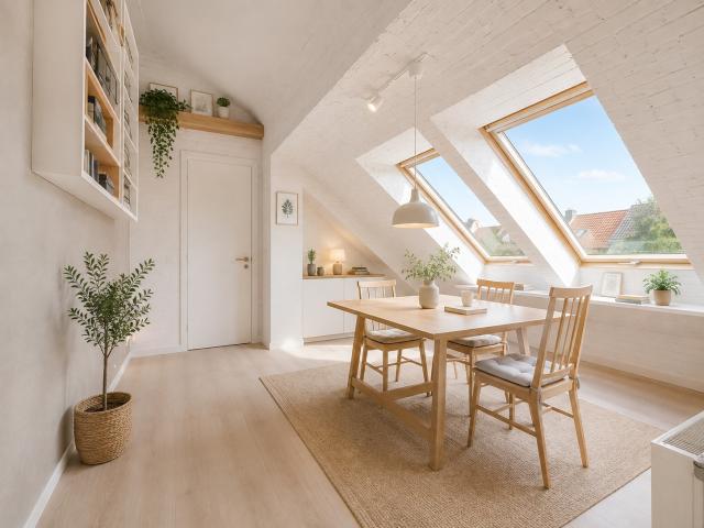 Esszimmer, K.I animiert