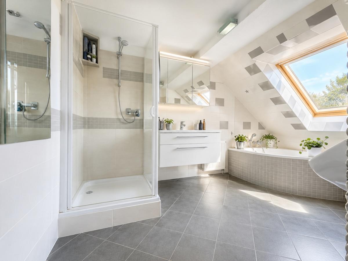 Badezimmer K.I animiert