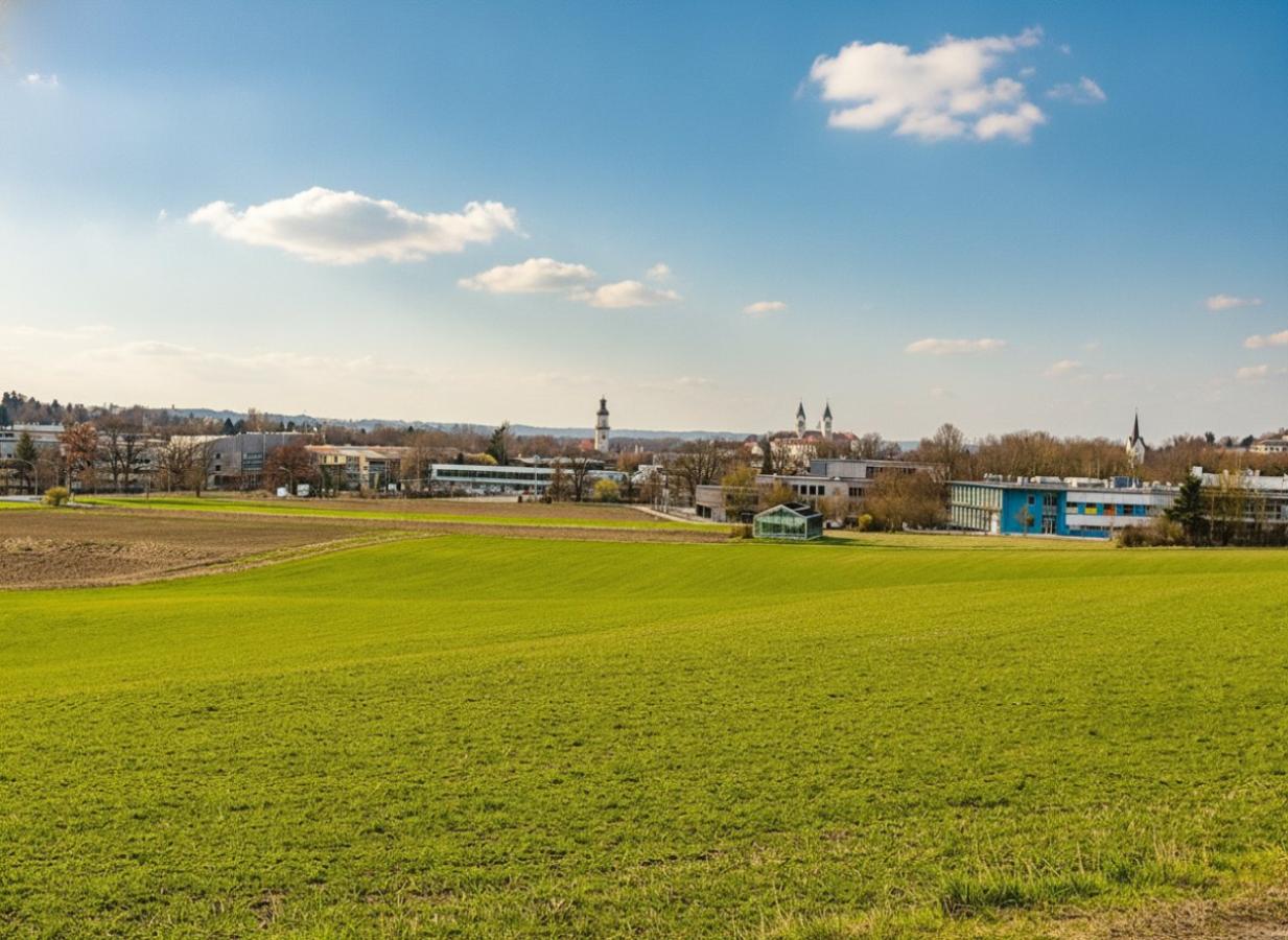 Blick auf Freising