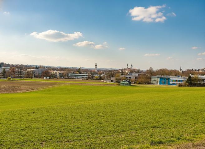 Blick auf Freising