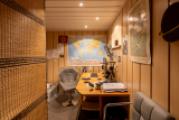 Arbeitszimmer im Keller