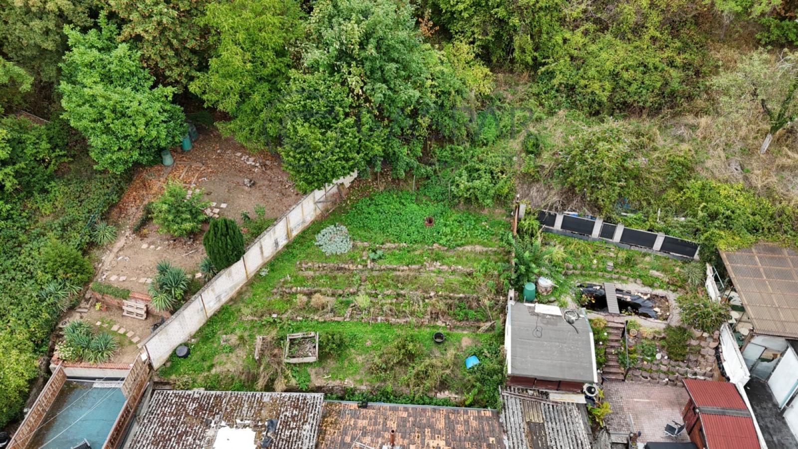 Garten Luftaufnahme