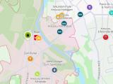 Lageplan mit 10 min Fußweg