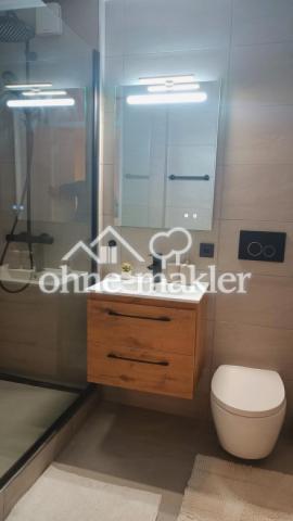 neu renoviertes Bad mit Dusche