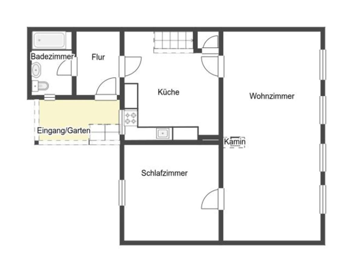 Grundriss Skizze EG