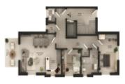 Grundriss Skizze Whg 1.OG