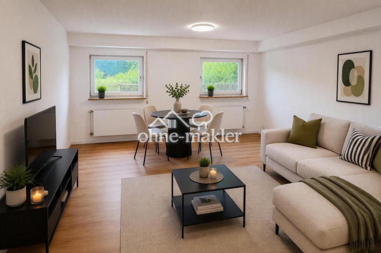 KI generiert: Wohnzimmer