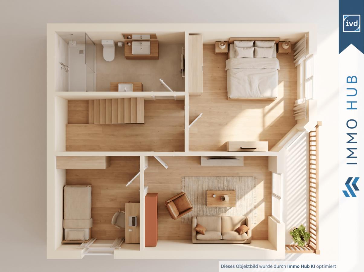 3D Grundriss OG