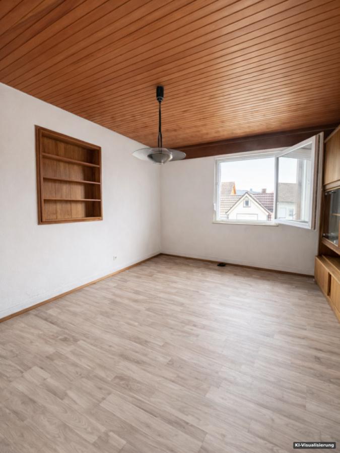 KI-Visualisierung – Zimmer 2 im OG