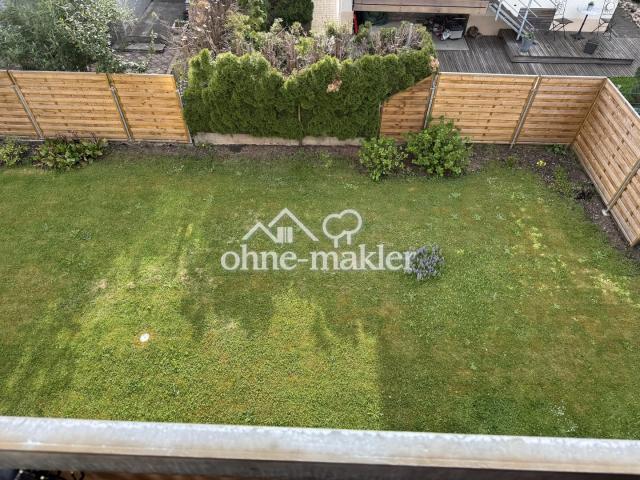 Garten vom Balkon
