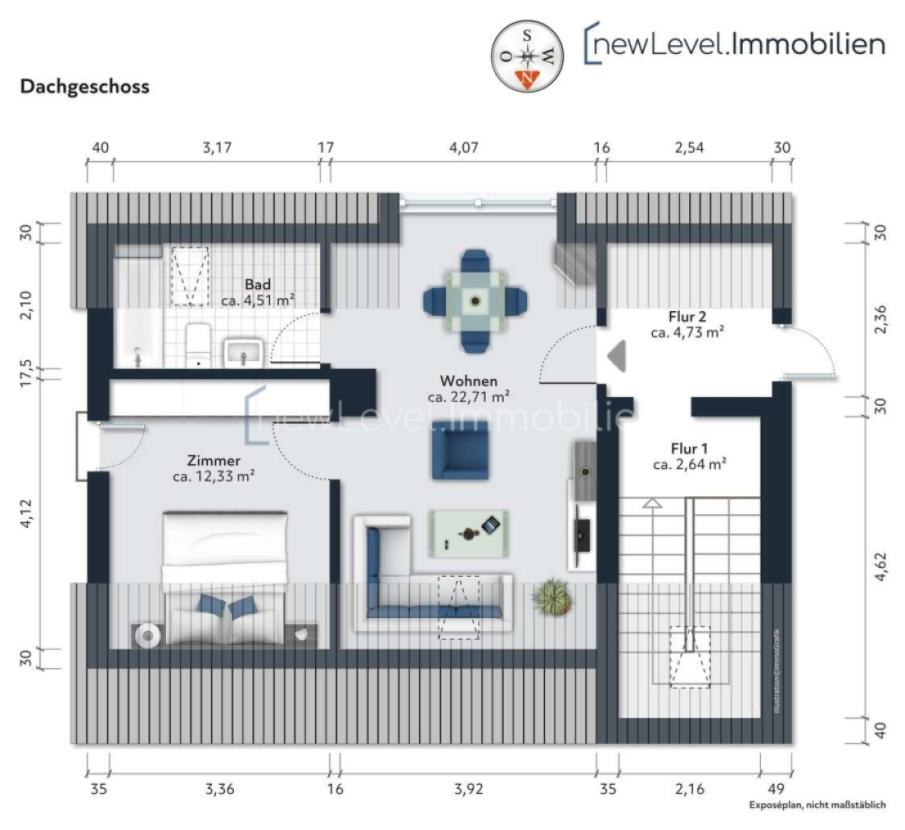 Grundriss Wohnung-Nr. 5